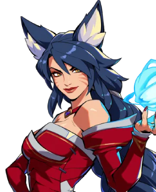 Ahri character portrait for selection